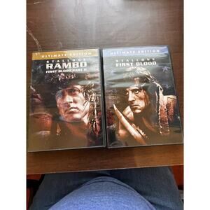 DVD COLLECTION RAMBO INCLUDES FIRST BLOOD AND FIRST BLOOD II